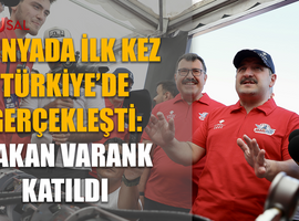 Dikey inişli roket yarışması: Bakan Varank katıldı